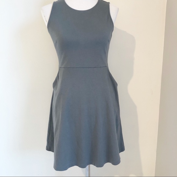 New York & Company Grey Fit and Flare Dress, size Small - Picture 5 of 16